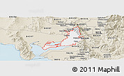 Classic Style Panoramic Map of ZIP code 84302