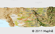 Satellite Panoramic Map of ZIP code 84302