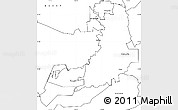 Blank Simple Map of ZIP code 84302