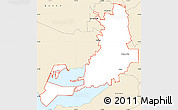 Classic Style Simple Map of ZIP code 84302