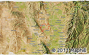 Satellite 3D Map of ZIP code 84305