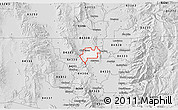 Silver Style 3D Map of ZIP code 84305