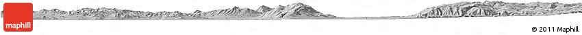 Gray Horizon Map of ZIP Code 84305