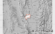 Gray Map of ZIP code 84305