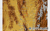 Physical Map of ZIP code 84305