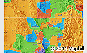 Political Map of ZIP code 84305