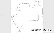 Blank Simple Map of ZIP code 84305