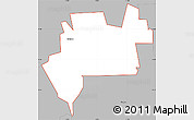 Gray Simple Map of ZIP code 84305