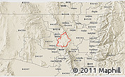 Shaded Relief 3D Map of ZIP code 84306