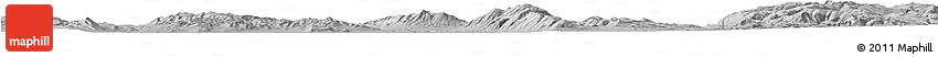 Gray Horizon Map of ZIP Code 84306