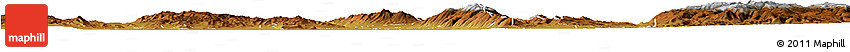 Physical Horizon Map of ZIP Code 84306