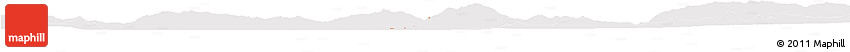 Political Horizon Map of ZIP Code 84306, cropped outside