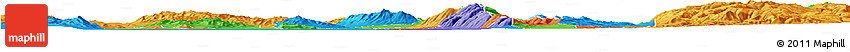 Political Horizon Map of ZIP Code 84306