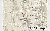 Shaded Relief Map of ZIP code 84306