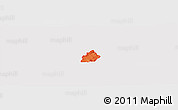 Political Panoramic Map of ZIP code 84306, cropped outside