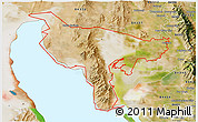 Satellite 3D Map of ZIP code 84307