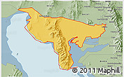 Savanna Style 3D Map of ZIP code 84307