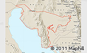 Shaded Relief Map of ZIP code 84307
