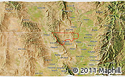 Satellite 3D Map of ZIP code 84308
