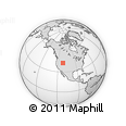 Outline Map of ZIP Code 84308