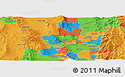 Political Panoramic Map of ZIP code 84308