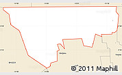 Classic Style Simple Map of ZIP code 84308