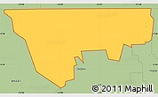 Savanna Style Simple Map of ZIP code 84308