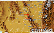 Physical 3D Map of ZIP code 84309