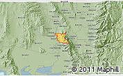 Savanna Style 3D Map of ZIP code 84309