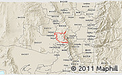 Shaded Relief 3D Map of ZIP code 84309