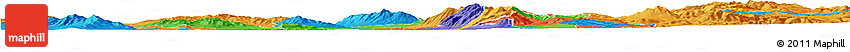Political Horizon Map of ZIP Code 84309