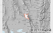 Gray Map of ZIP code 84309