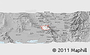Gray Panoramic Map of ZIP code 84309