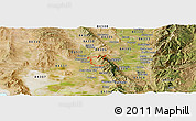 Satellite Panoramic Map of ZIP code 84309
