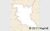 Classic Style Simple Map of ZIP code 84309
