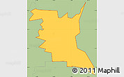 Savanna Style Simple Map of ZIP code 84309