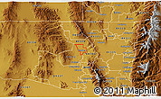 Physical 3D Map of ZIP code 84311
