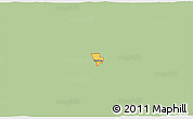 Savanna Style 3D Map of ZIP code 84311, single color outside