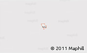 Silver Style 3D Map of ZIP code 84311, single color outside