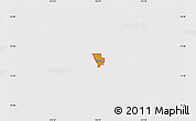 Physical Map of ZIP code 84311, cropped outside