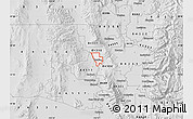Silver Style Map of ZIP code 84311
