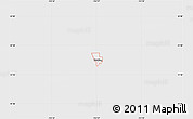 Silver Style Map of ZIP code 84311, single color outside