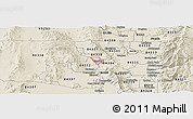 Shaded Relief Panoramic Map of ZIP code 84311