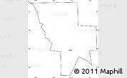 Blank Simple Map of ZIP code 84311