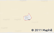 Classic Style 3D Map of ZIP code 84312, single color outside