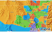 Political 3D Map of ZIP code 84312