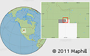 Savanna Style Location Map of ZIP code 84312, highlighted county, highlighted state