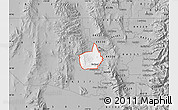 Gray Map of ZIP code 84312