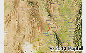 Satellite Map of ZIP code 84312