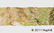 Satellite Panoramic Map of ZIP code 84312